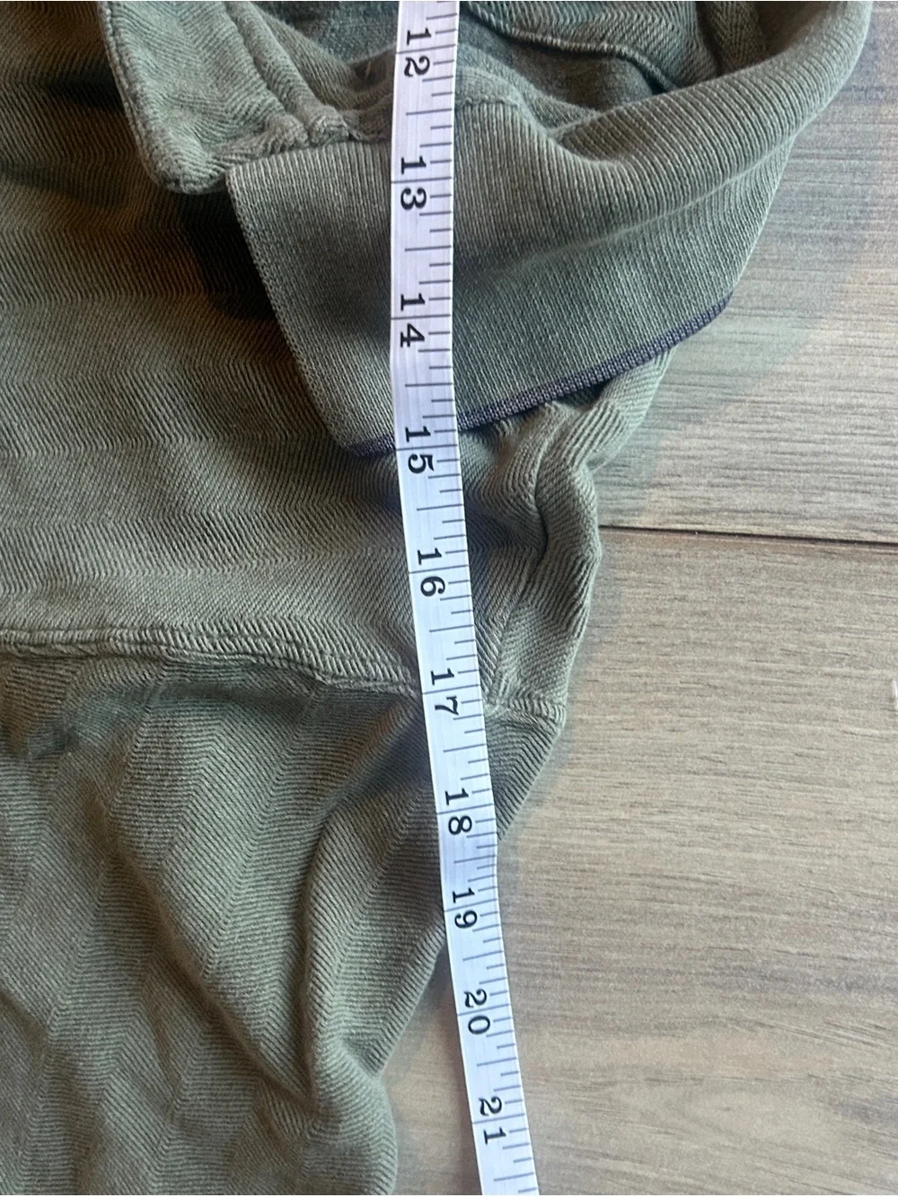 Vintage Chaps Men's Olive Green Polo Shirt